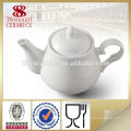 Bone china tea set Korean Wholesale Crockery pure white tea pot